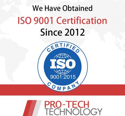ISO 9001:2015 Certified since 2012